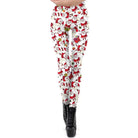 Vibrant Santa Claus Leggings for a Festive Holiday Look - Cosparty