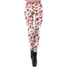 Vibrant Santa Claus Leggings for a Festive Holiday Look - leggings