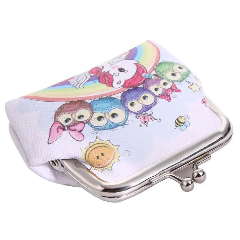 Vibrant Unicorn Coin Bag in Pastel Kawaii Styles - Purse