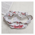 Vibrantly Floral Printed Whore Full - Brief Panties for Cosparty Fun - Cosparty