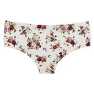 Vibrantly Floral Printed Whore Full - Brief Panties for Cosparty Fun - Cosparty
