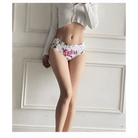 Vibrantly Floral Printed Whore Full - Brief Panties for Cosparty Fun - Cosparty