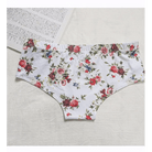 Vibrantly Floral Printed Whore Full - Brief Panties for Cosparty Fun - Cosparty