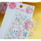 Vintage Inspired Kitten Stickers for Creative Decor - Cosparty