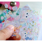 Vintage Inspired Kitten Stickers for Creative Decor - stickers