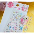 Vintage Inspired Kitten Stickers for Creative Decor - stickers