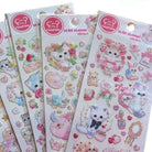 Vintage Inspired Kitten Stickers for Creative Decor - Cosparty