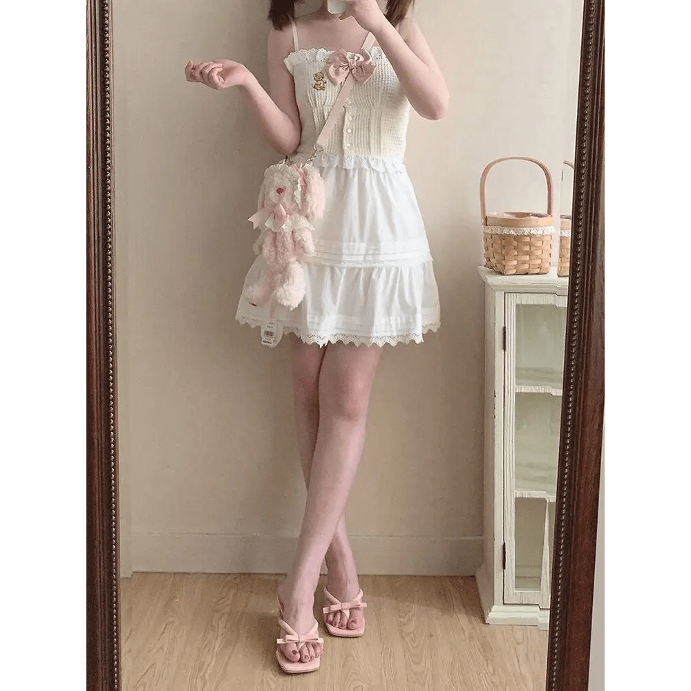 Vintage Kitten Plaid Cami Top for a Youthful Vintage Style - Cosparty