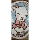 Vintage Lamb Floor Mat for Kawaii Bedrooms and Aesthetic Spaces - Cosparty