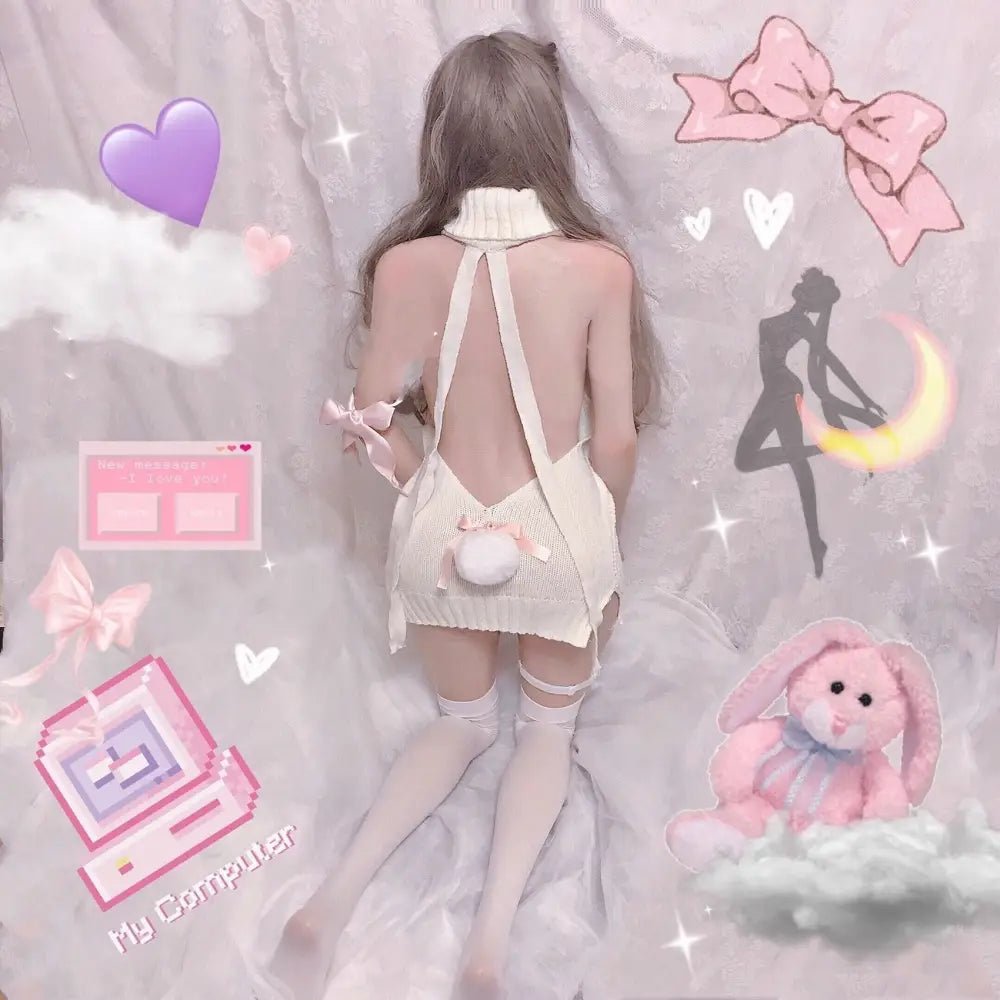 Virgin Killer Sweater Dress for Sexy Otaku Style - Cosparty