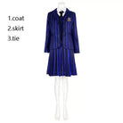 Wednesday Season 1 Enid Sinclair Cosplay Costume and Wig - Cosparty