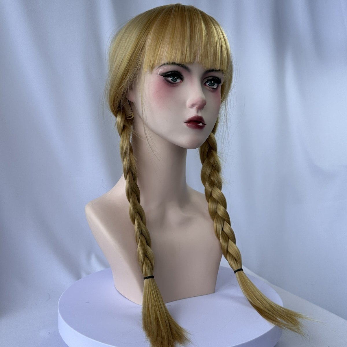 Wednesday The Addams Family braided Cosplay Wig - Cosparty