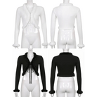 White Fur Trim Striped Cable Knit Cardigan for Cozy Days - Cosparty