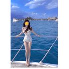 White & Red Cherry Print Adult Onesie for Cute Lounging - Cosparty