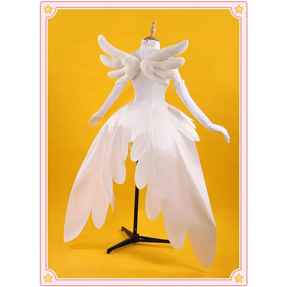 Yellow Card Captor Sakura Cosplay Costume in Premium Quality Materials - Cosparty