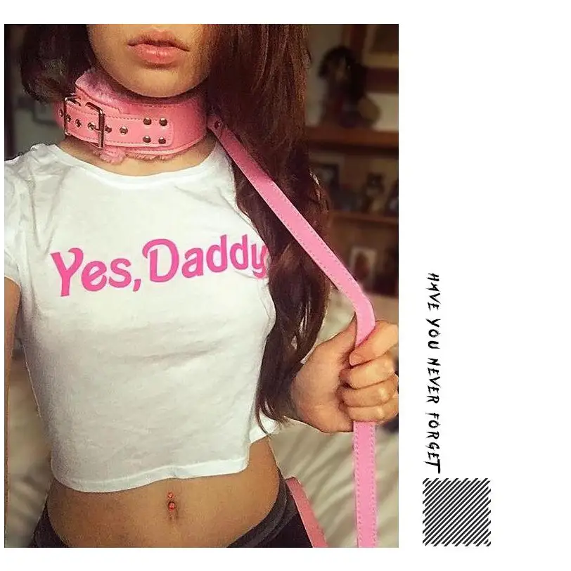 Yes Daddy Cropped Tees for Style and Comfort in Every Inch - Shirt