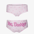 Yes Daddy Pastel Pink Polkadot Heart Panties - Cosparty
