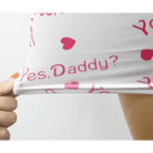 Yes Daddy Tank Top Bum - Flap Romper in Black or White - Cosparty