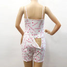 Yes Daddy Tank Top Bum - Flap Romper in Black or White - Cosparty