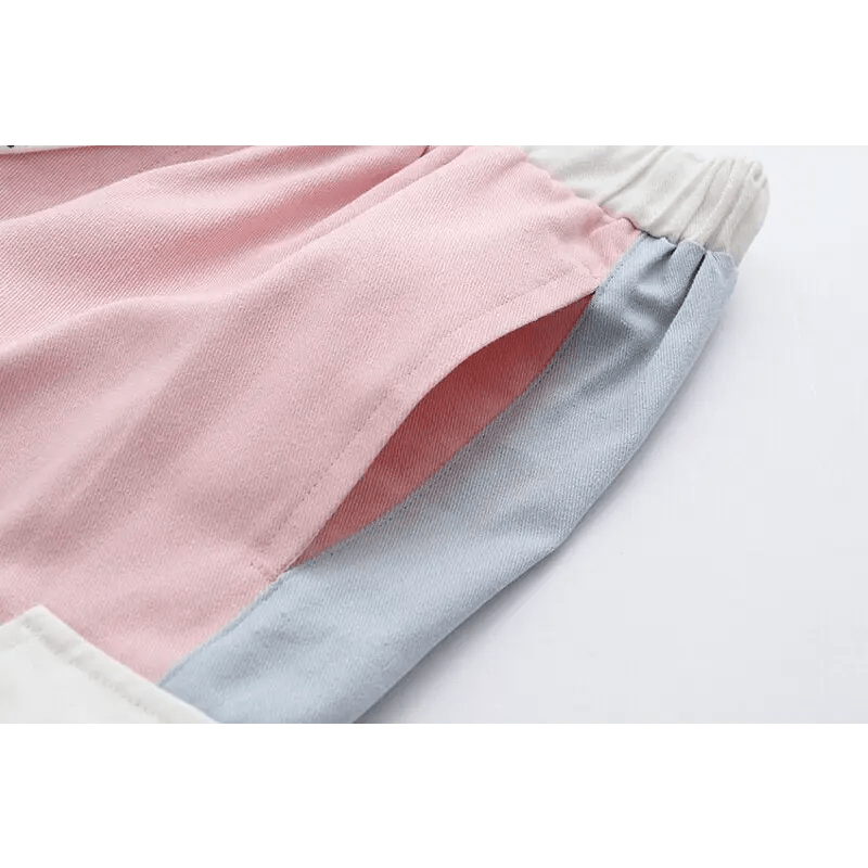 Yummy Bunny Cargo Joggers in Playful Pastel Colors - Cosparty