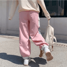 Yummy Bunny Cargo Joggers in Playful Pastel Colors - Cosparty