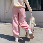 Yummy Bunny Cargo Joggers in Playful Pastel Colors - sweatpants